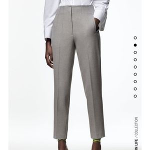 High waisted Pants with Pleats